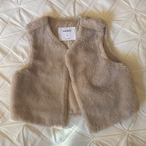Faux Fur Toddler Vest 3T Moving SALE